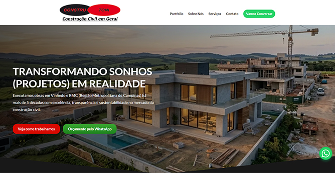Construtoni - Construção e Reforma em Vinhedo